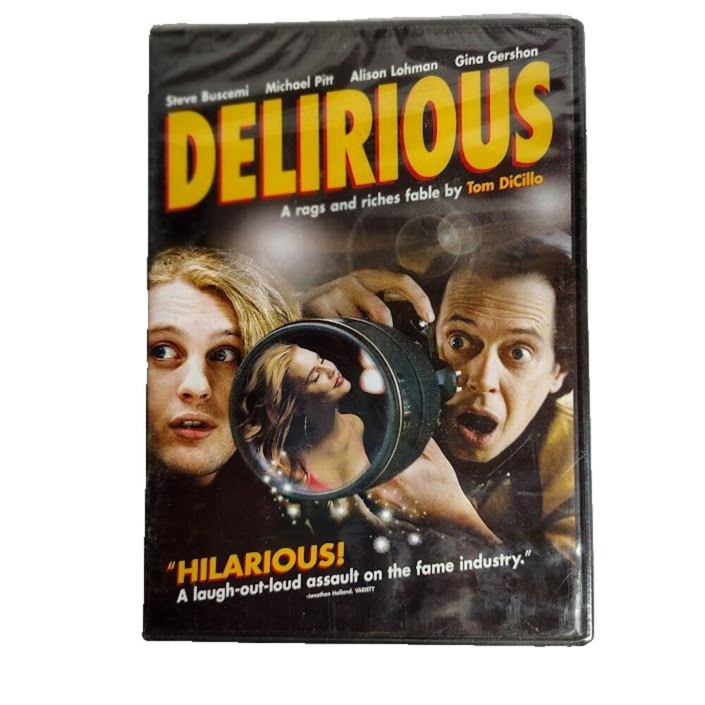 Delirious DVD Comedy Movie NEW Steve Buscemi Michael Pitt NR 2008